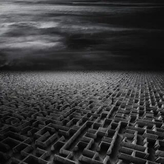 mental traps Fantasy landscape, Surreal art, Maze