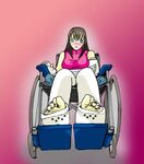 Anime Girl In Wheelchair