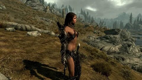 Реплейсер женской версии даэдрика \ Daedric female armor rep