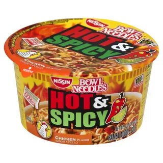 Nissin Bowl Noodles Hot & Spicy Blazing Hot Flavour - 3.26oz