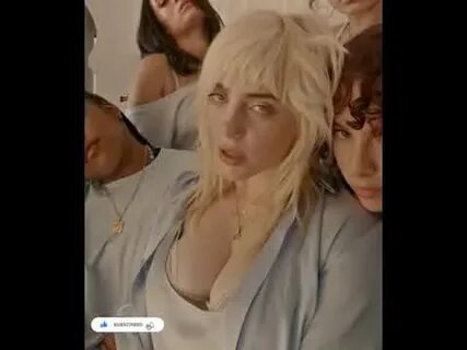 Billie Eilish Hot Cleavage from Lost Cause Music Video Hot b