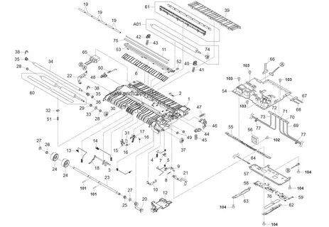 Parts Catalog Kyocera FS6970DN page 6