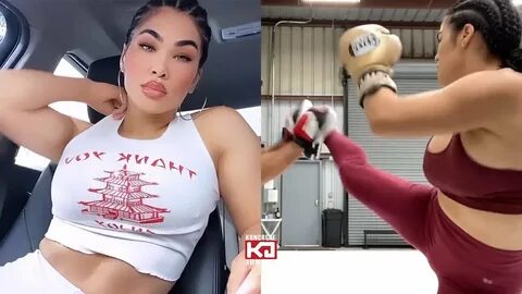 Rachael Ostovich In Training For Gina Mazany Fight At UFC Ni