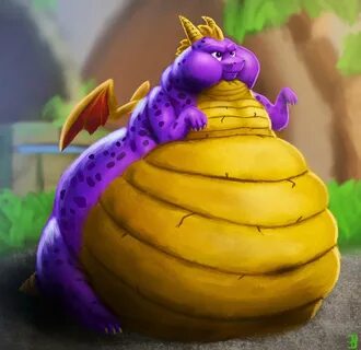 Fat Spyro - Weasyl