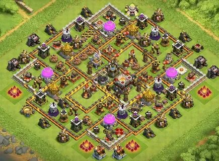TOWN HALL 11 FARMING BASE DESIGN #1 (CLASH OF CLANS)