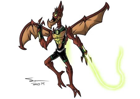 Astrodactyl redesign by SmvArts on DeviantArt Ben 10 comics,