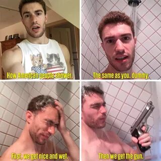 How American people shower. Silly! Shower memes, Best funny 