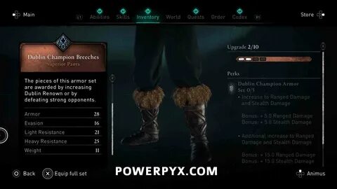 Assassin's Creed Valhalla How to Get Dublin Champion Armor S