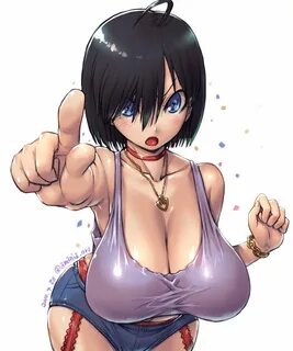 Safebooru - amania orz armpits bent over black hair blue eye