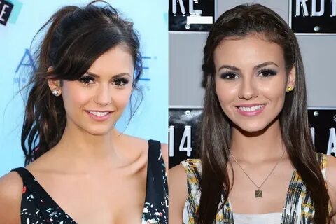 Nina Dobrev Victoria Justice Look Alike : 5 Celebrities Who 