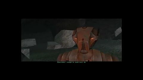 HK-47 kills Goto KOTOR 2 restored content - YouTube