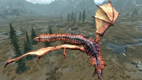 Revered Dragon At Skyrim Special Edition Nexus Mods And Diag