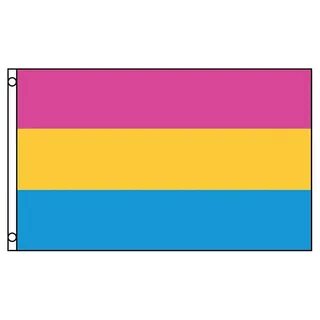 Pansexual Flag 3ft x 5ft Printed Polyester 20,00 ₺ + V.A.T -