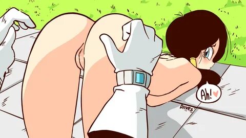 Videl and Gohan getting ready for battle - GIF on Imgur