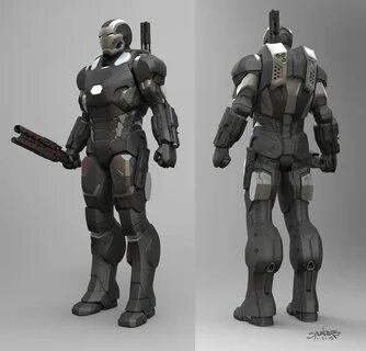 ArtStation - Captain America: Civil War (2014) - War Machine