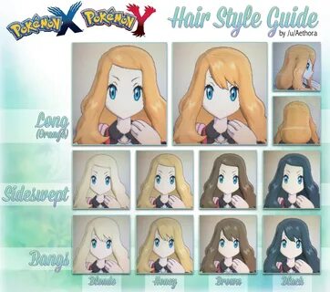 Pokemon X And Y Female Hairstyles - Die Nachste Generation P