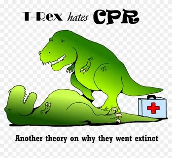 Here's A Great How-to Video About Cpr - Funny T Rex Memes - 