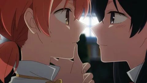 Anime Yuri Kissing posted by Zoey Mercado