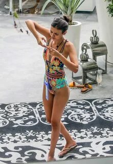 VICTORIA JUSTICE in Swimsuit at a Pool in Miami 07/16/2016 -