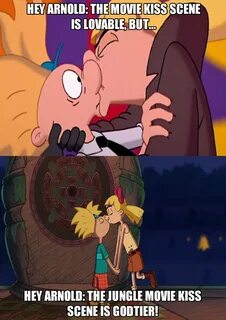 Arnold x Helga kiss in The Jungle Movie is godtier by MarJul