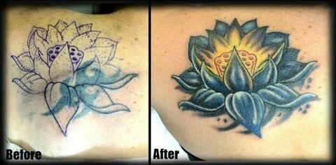 Blue Lotus Flower Cover up Blue lotus flower, Tattoos, Blue 