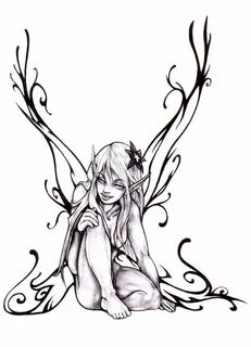 black fairy by Pallat on DeviantArt Fairy drawings, Fairy ta