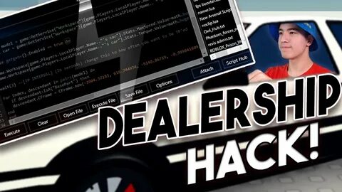 Car Dealership Tycoon ROBLOX AUTOFARM Script Exploit (INF MO