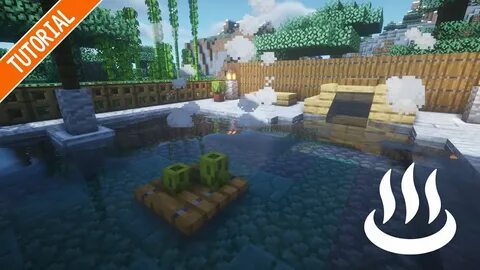 Minecraft hot spring 🔥 I can't stop sprinting in Minecraft