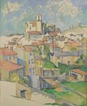 Paul Cézanne, picture Gardanne 1886 ArtsViewer.com