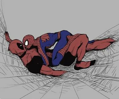 Deadpool X Spiderman. 