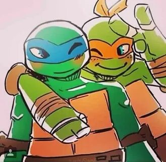 Leo and Mikey Tmnt, Tmnt turtles, Tmnt mikey