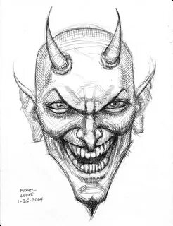 Scary Demon Drawings Easy Related Keywords & Suggestions - S