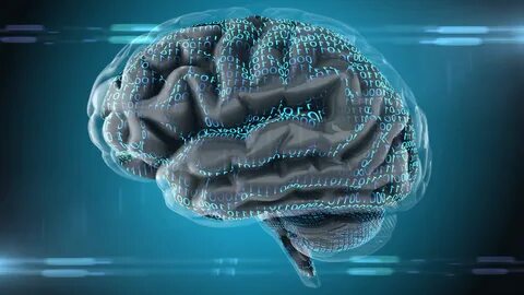 Computer brain mind design for AI artificial intelligence de