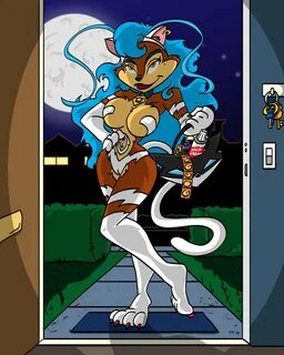 Sly Cooper Carmelita Hentai