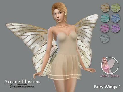 The Sims Resource - Arcane Illusions - Fairy Wings 4