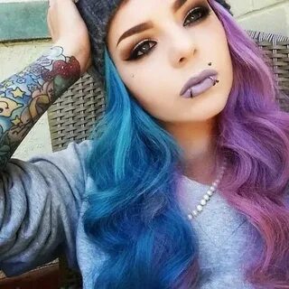 25 Amazing Blue and Purple Hair Looks - Page 2 of 3 - StayGl