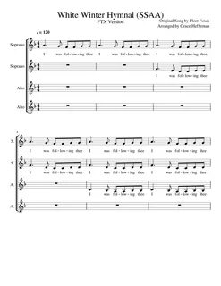 White Winter Hymnal (SSAA) Sheet music for Soprano, Alto (Ch