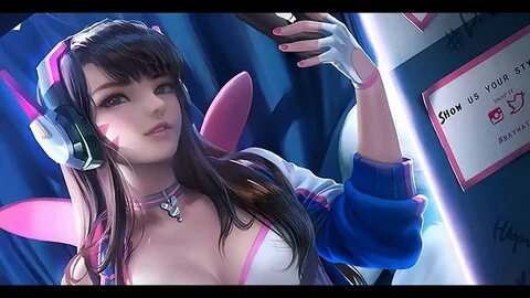Overwatch D.va - Sexy Hot Sub to support charity - YouTube