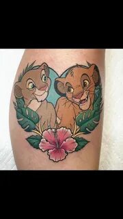 Simba and nala tattoo Disney tattoos, Tattoos, Simba and nal