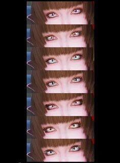 New Mikan Eyes / Новые глаза с ресницами - Косметические мод