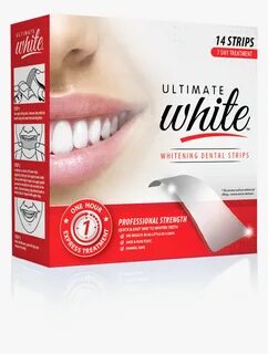 Ultimate White Whitening Dental Strips Review, HD Png Downlo