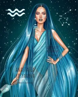 Pin by ruchi on jaynct Aquarius art, Zodiac art, Aquarius