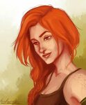 Ginny weasly how i imagined her - by viria http://25.media.t