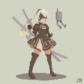 pixel art)nier 2B , SOMA LI