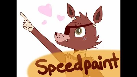 Speedpaint Cute Foxy Fanart! FNAF - YouTube