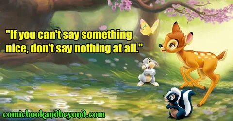 Bambi Quote : 45+ Bambi Quotes From Bambi Movie - Comic Book