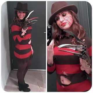 Miss Freddy Krueger Costume Horror halloween costumes, Fredd