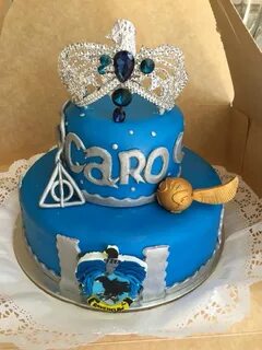 Ravenclaw cake Harry potter birthday cake, Harry potter cake