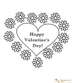 Valentine Day Coloring Page 06 Free Valentine Day Coloring P