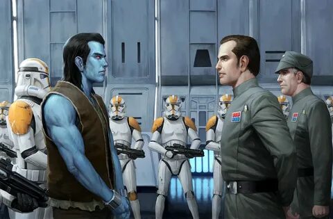 ArtStation - Voss Parck Meets Thrawn